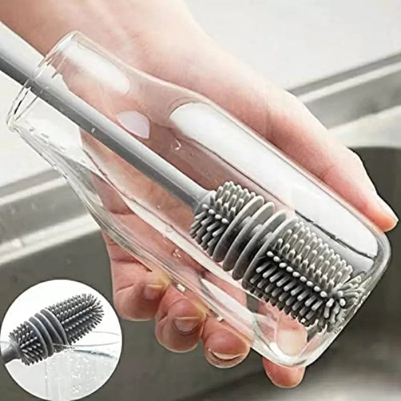 Silicone Long Cup Brush (8.5 Inch), Kitchen Accessories 