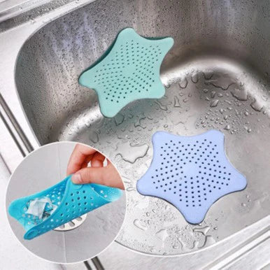 Silicone Star Shaped Sink Strainer & Drain Cover