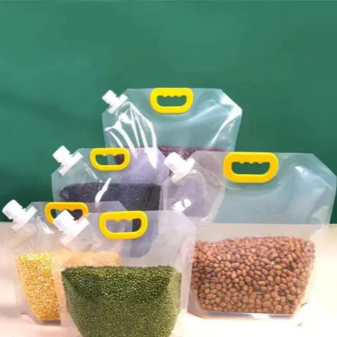 1.5L Reusable Airtight Food Storage Pouch — BPA-Free