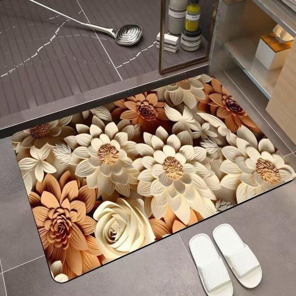 Water Absorbent Mats For Anti-Slip Control